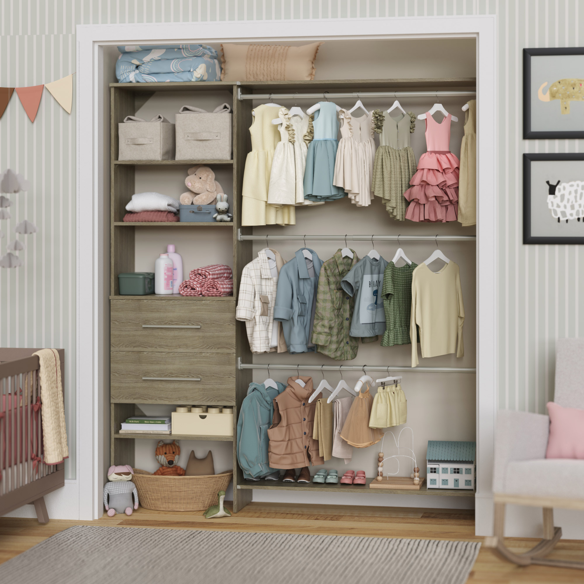ClosetMaid SuiteSymphony Closet Organizer - Thumbnail 2