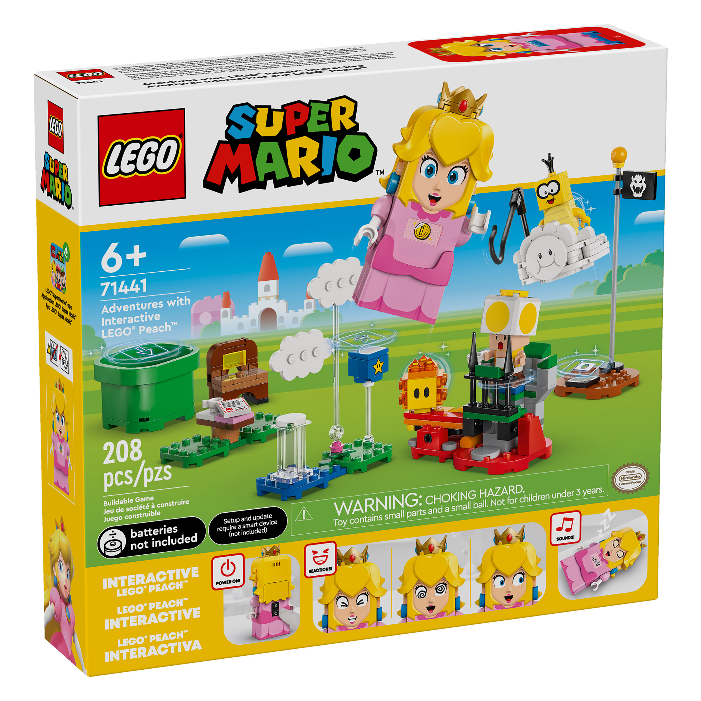 LEGO Super Mario Adventures with Interactive LEGO Peach Princess