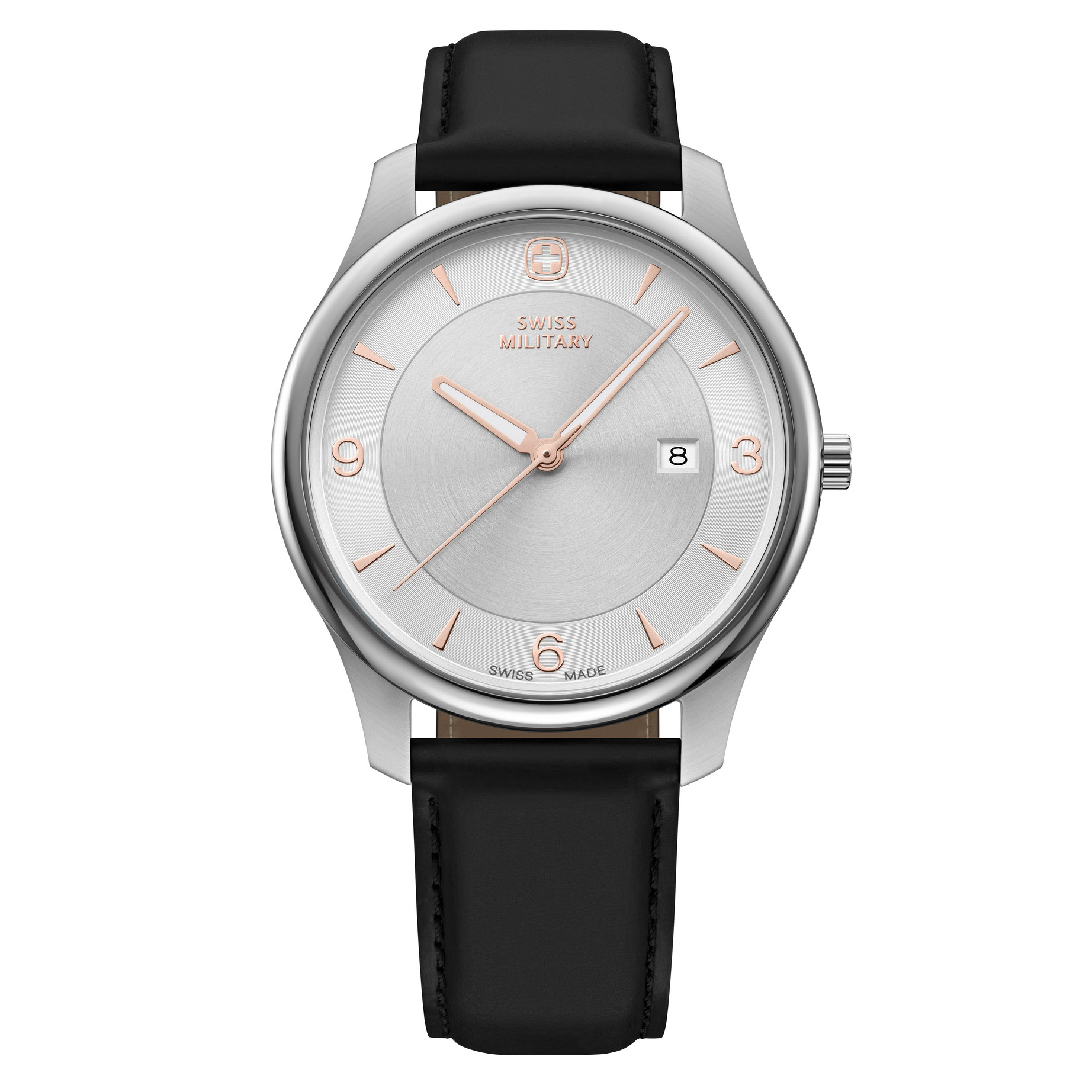 Swiss Military City Classic Silver Dial Men’s Watch