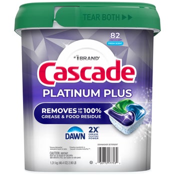 Cascade Platinum Plus Dishwasher Detergent Pods