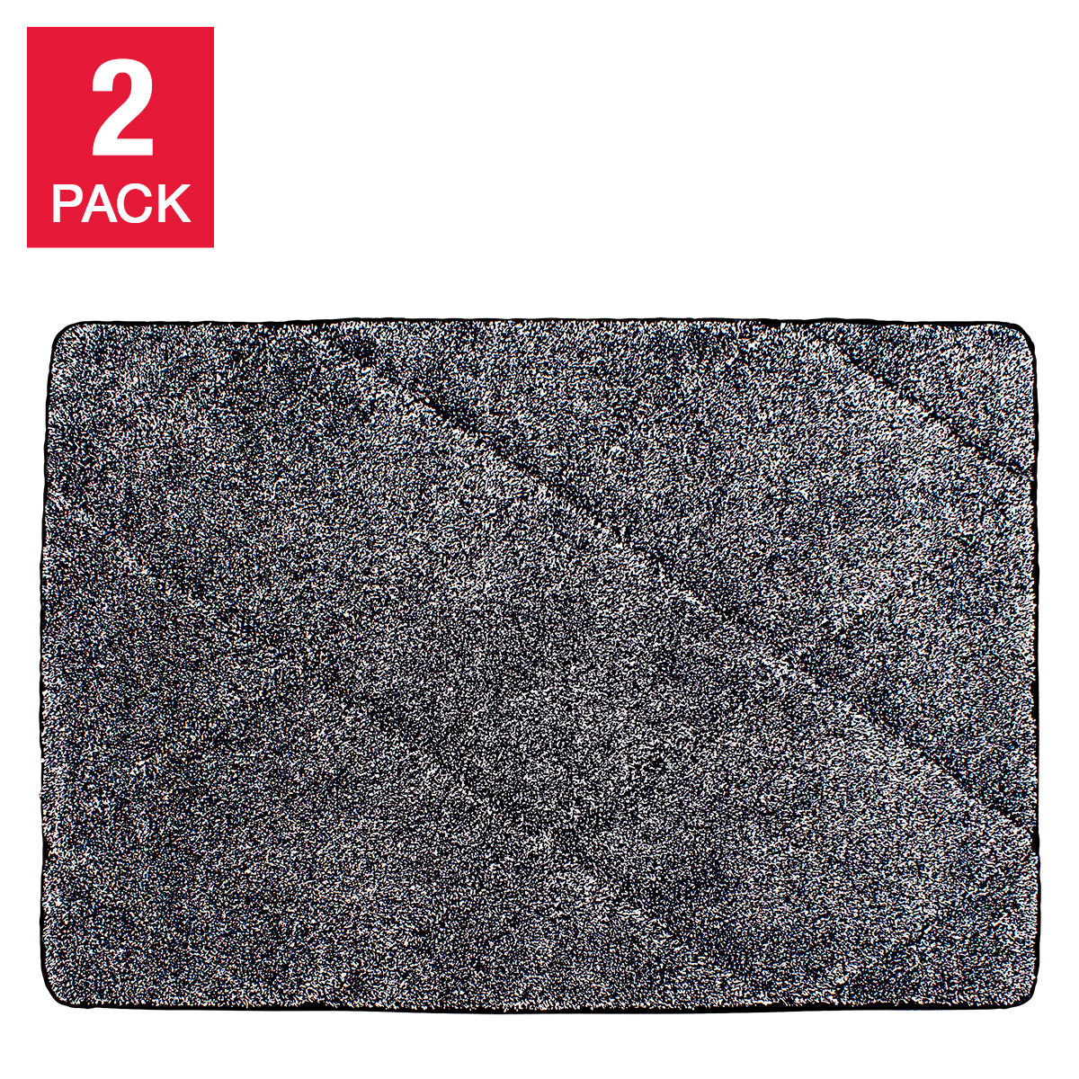 Eurow Trek N' Clean Microfiber Floor Mat  2-pack