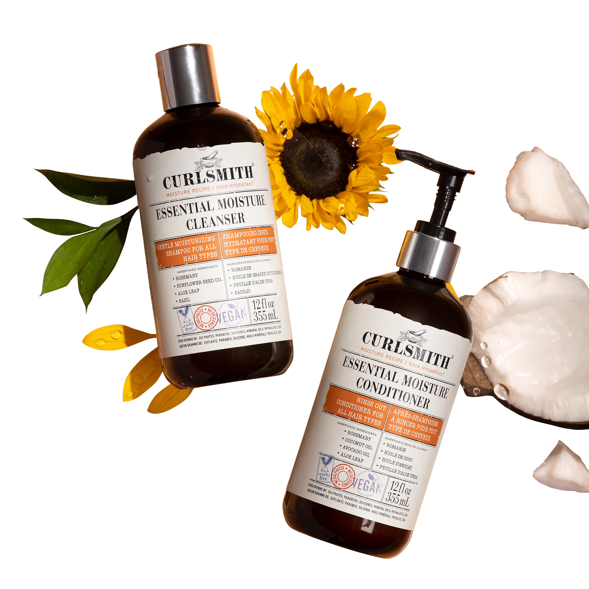 CURLSMITH Essential Moisture 3点セット Curlsmith Essential Travel Trio