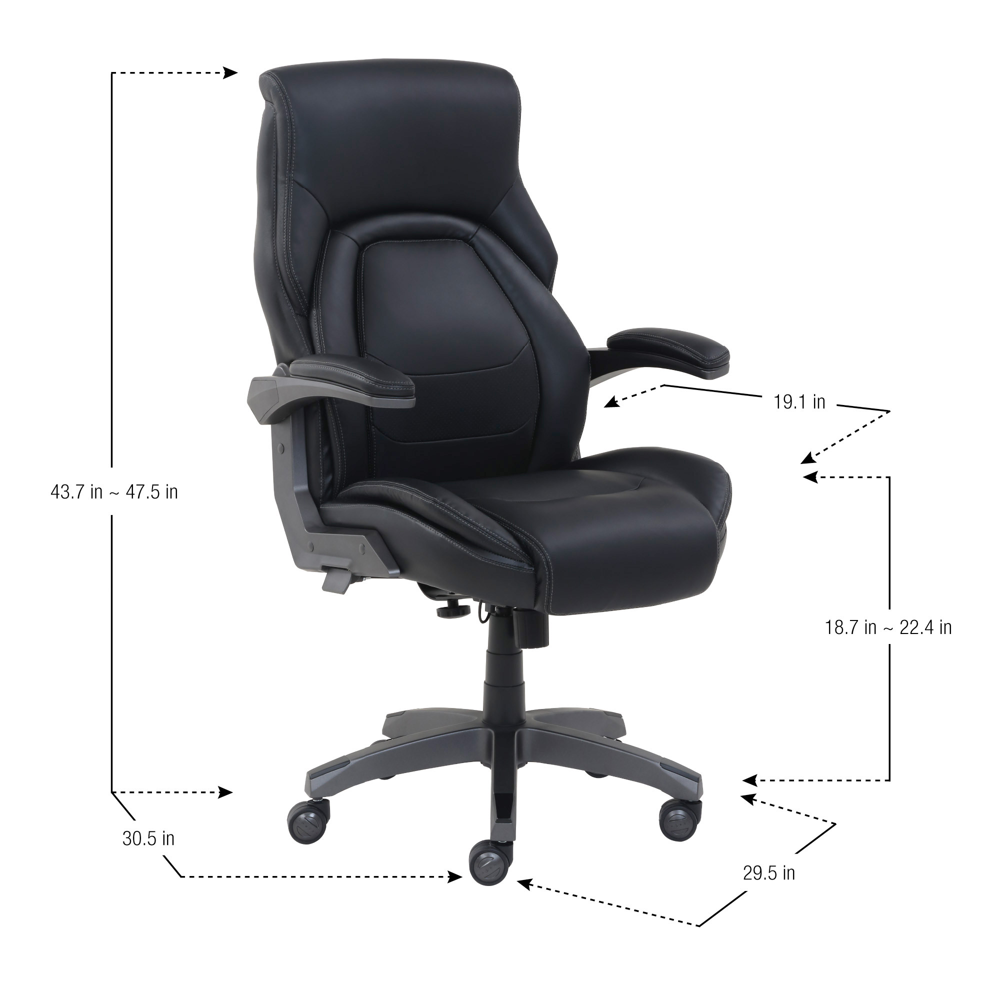 La-Z-Boy Manager's Office Chair with Active Lumbar Technology | Costco
