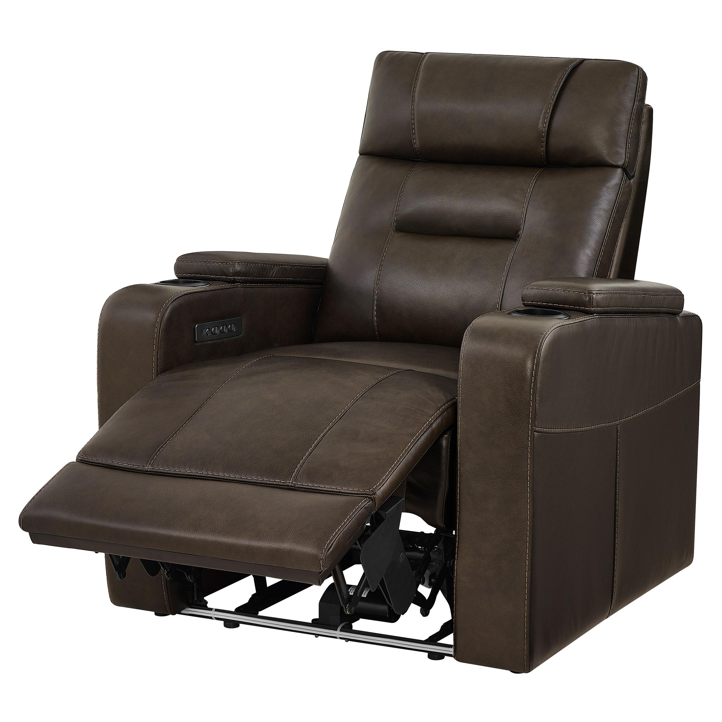 Barcalounger Top-grain Leather Zero Gravity Home Theater Power