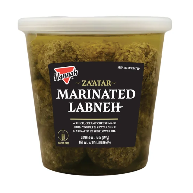 ZAATAR MARINATED LABNEH 22 OZ C12T12H6 SL30