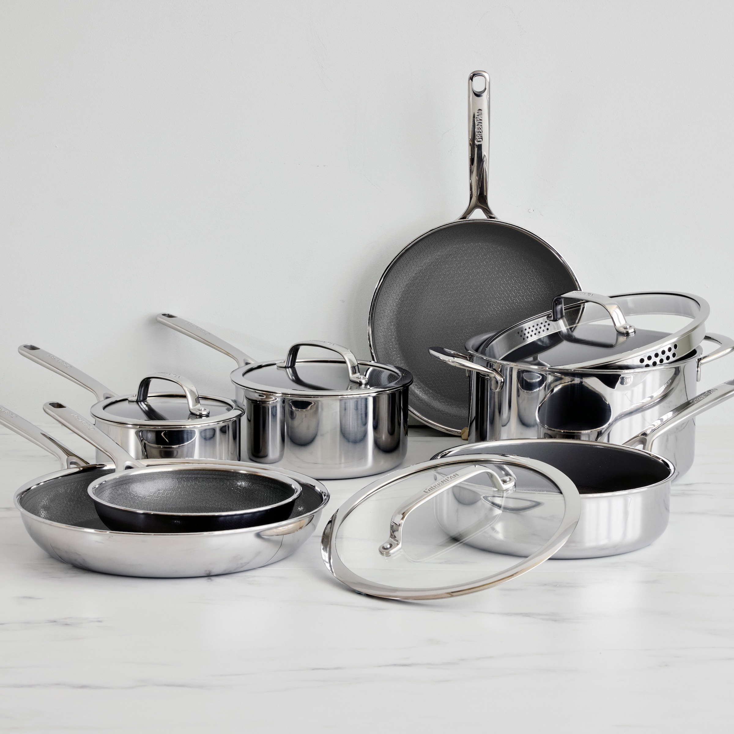 GreenPan Spectra Diamond 11-piece Cookware Set | Costco
