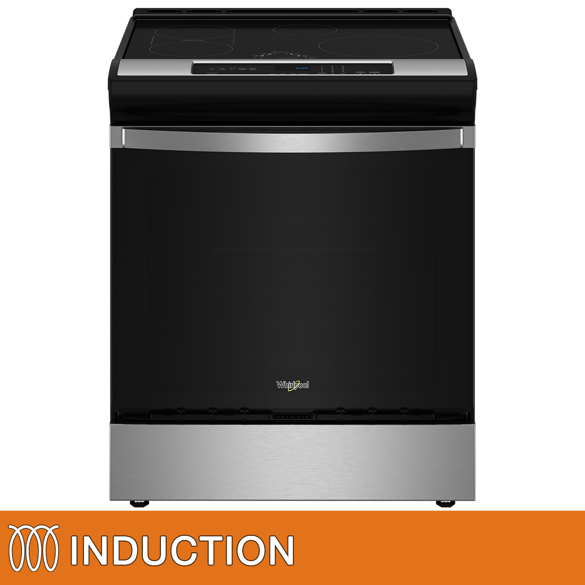 Whirpool 6.4 cu. ft. Slide-in INDUCTION Range with Air Fry