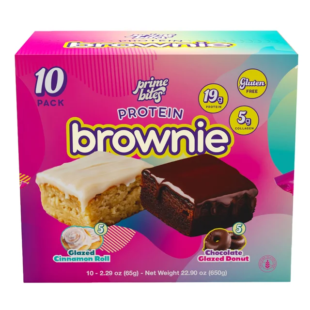 PRIME BITES PROTEIN BROWNIE 10/2.29 OZ