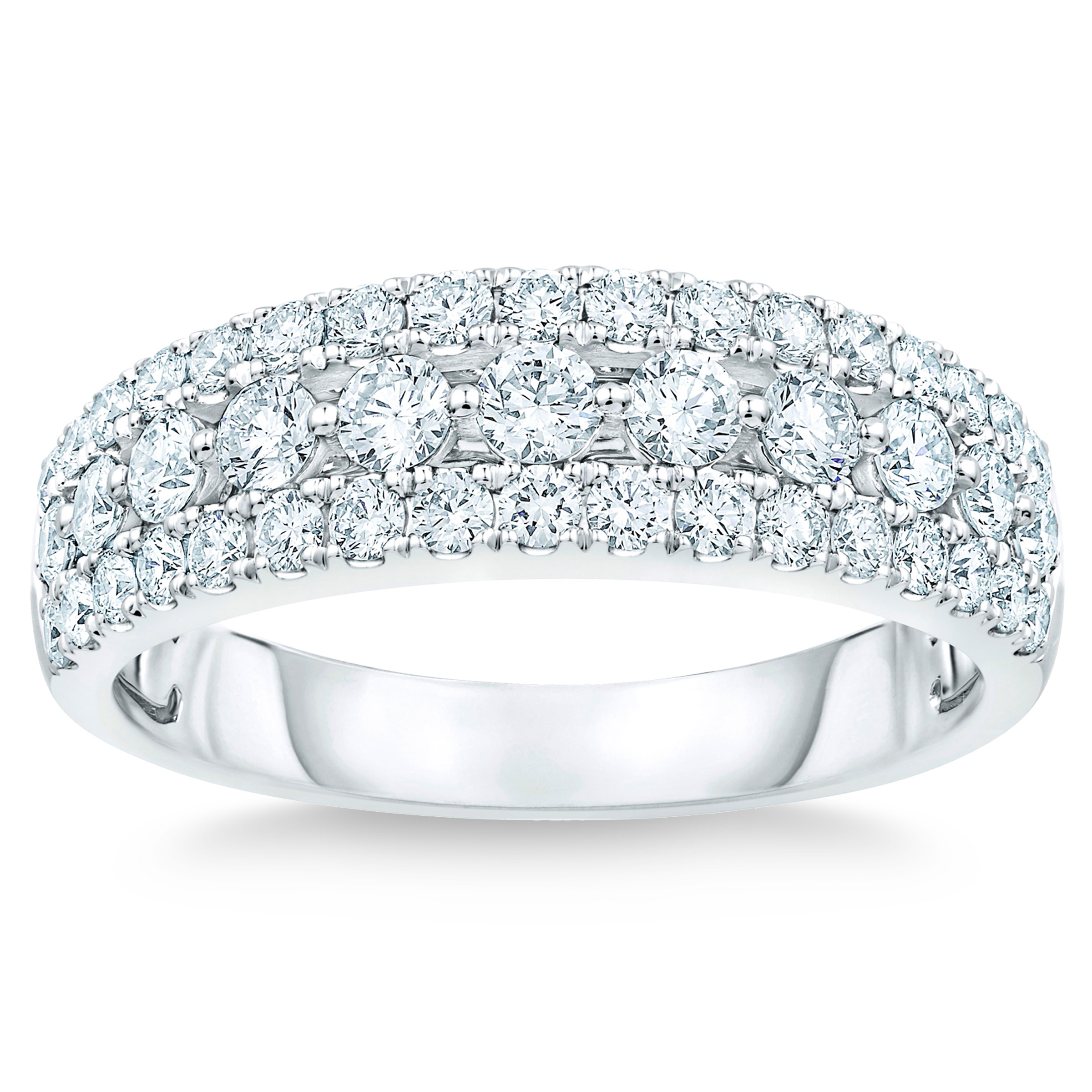 Round Brilliant Diamond Band (1.00 ctw)