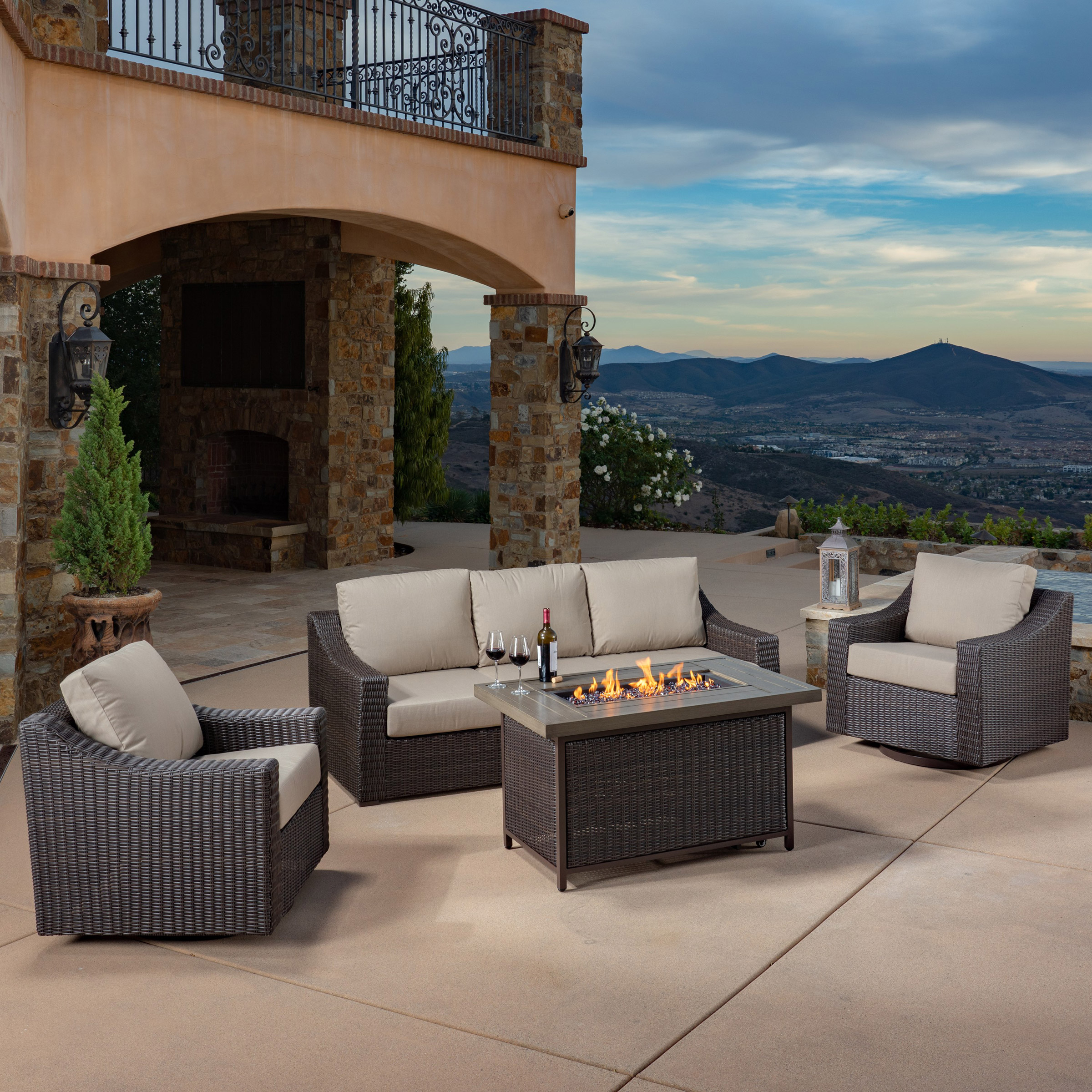 Modern Outdoor Fire Features