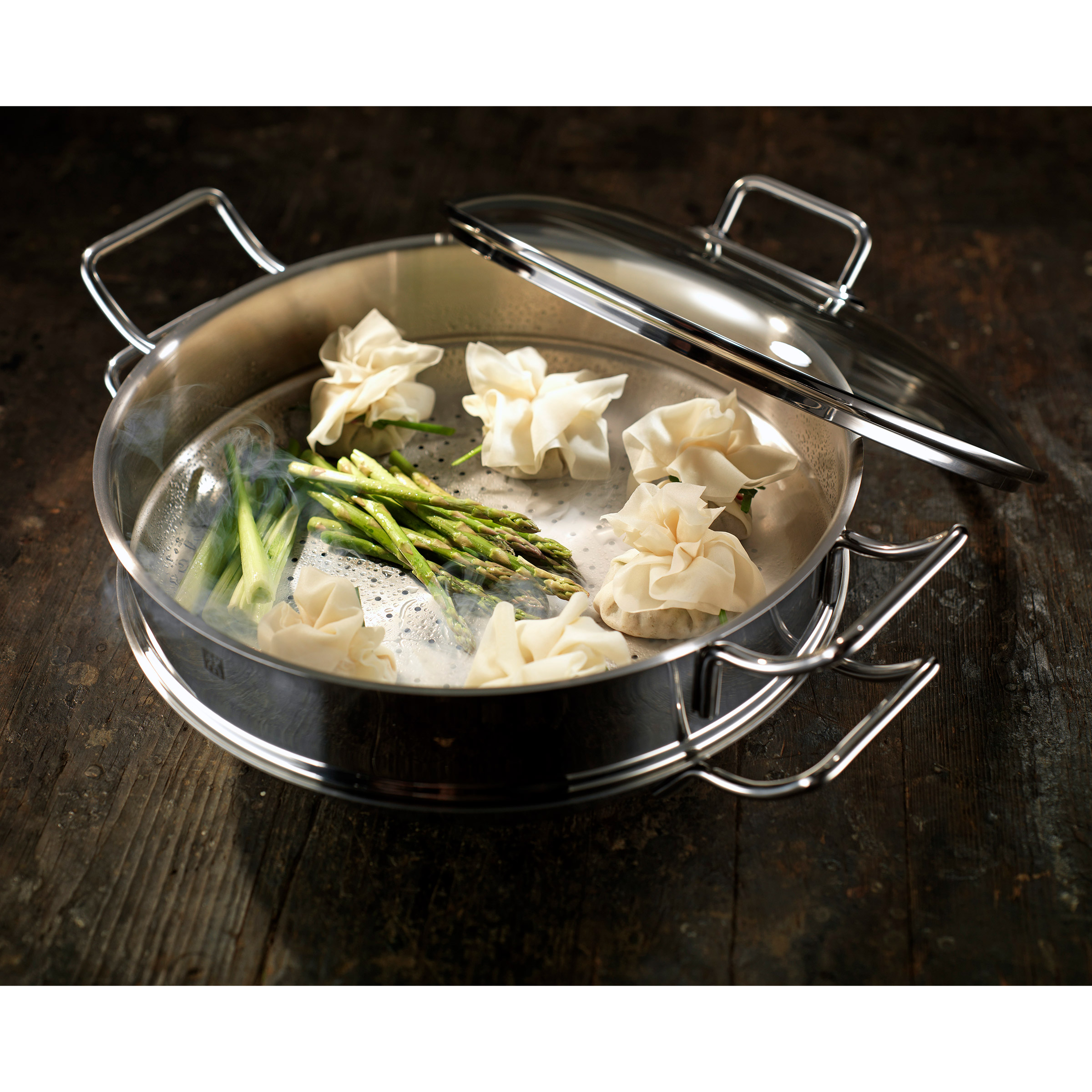 ZWILLING Plus 32 cm (12.5 in.) Wok and Steamer Set | Costco