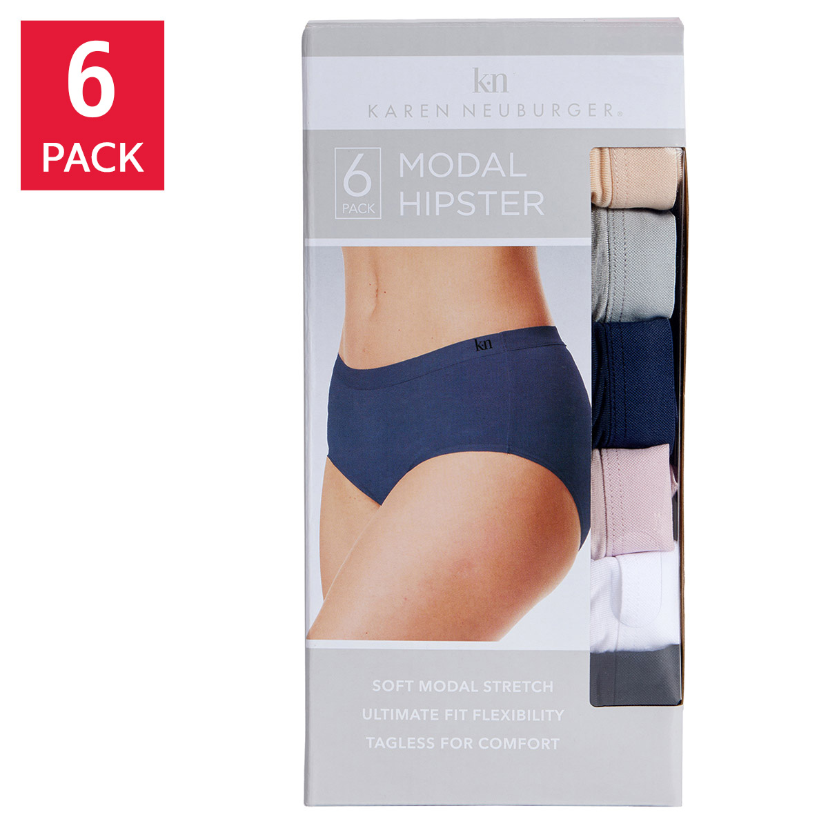 Karen Neuburger Women's Modal Hipster, 6-pack | Costco