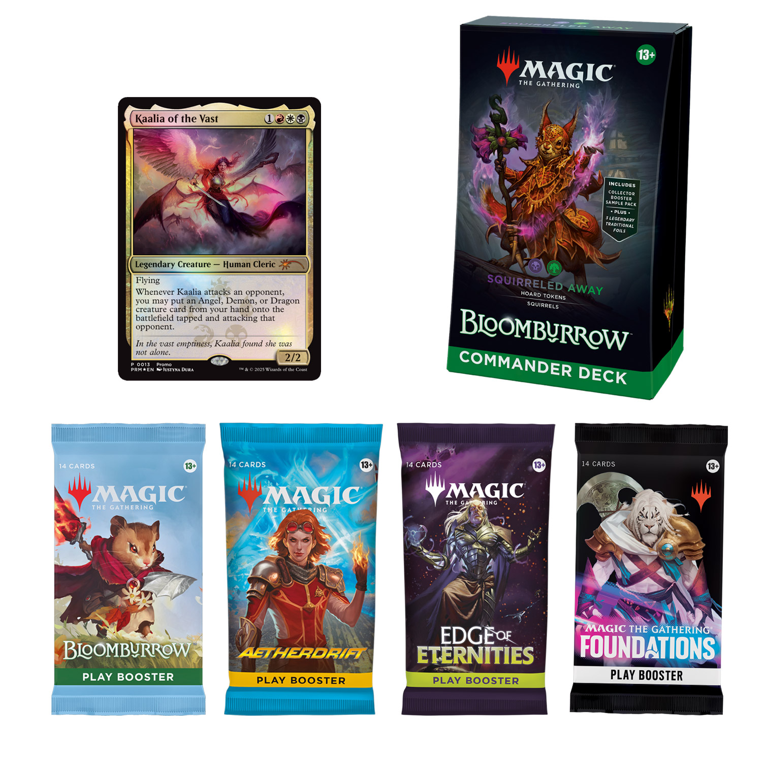 Magic: The Gathering Bloomburrow Commander Kit - Squirreled Away | Costco