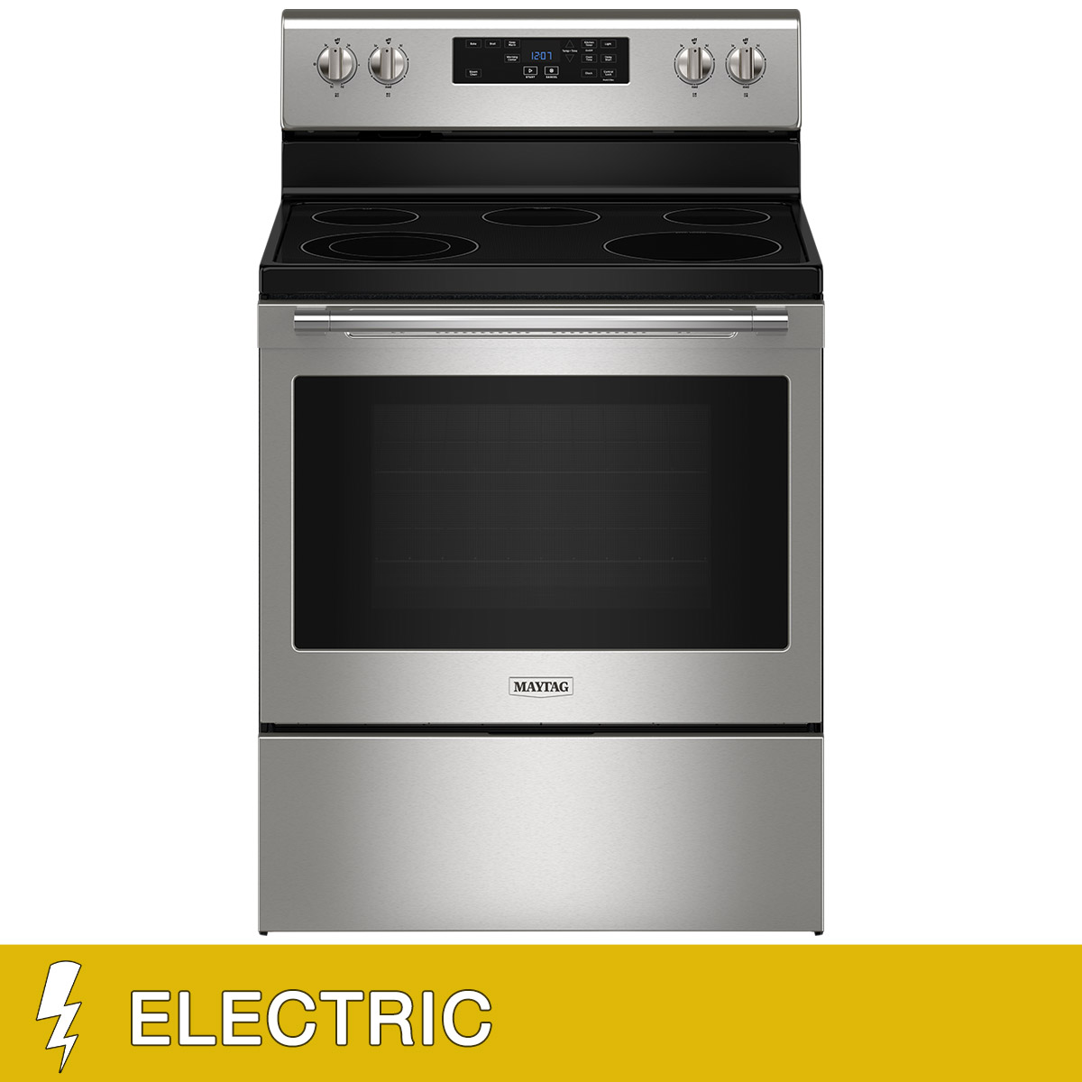 Maytag 5.3 cu. ft. Freestanding ELECTRIC Range with Steam Clean