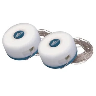 CASCADE MOUNTAIN TECH 2-PACK RECHARGEABLE CAMPING STRING LIGHT