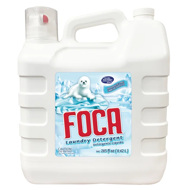 FOCA LIQUID LAUNDRY DETERGENT 285 FLUID OUNCES