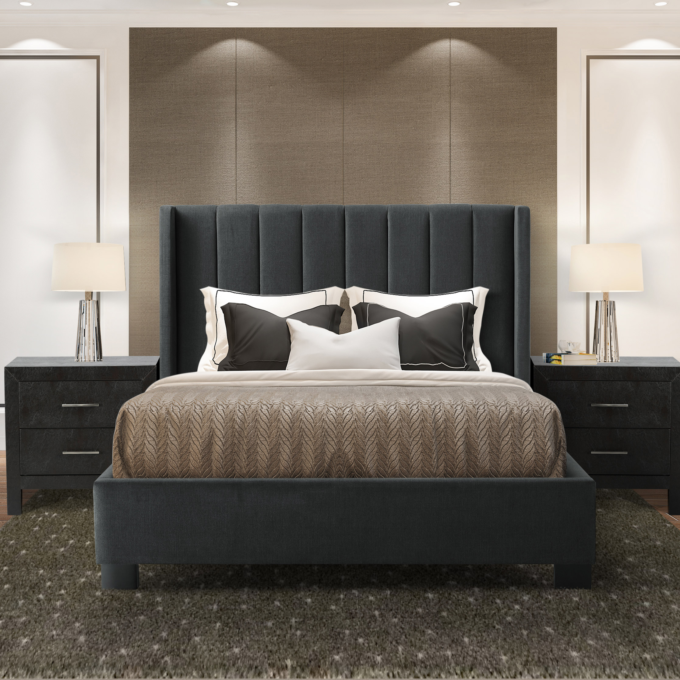 Sealy Stella Upholstered Bed Costco