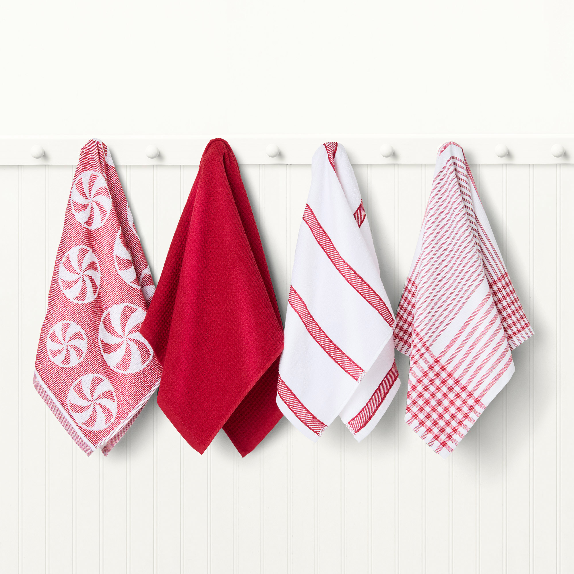Caro Home Holiday Kitchen Towel Set, 8-pack