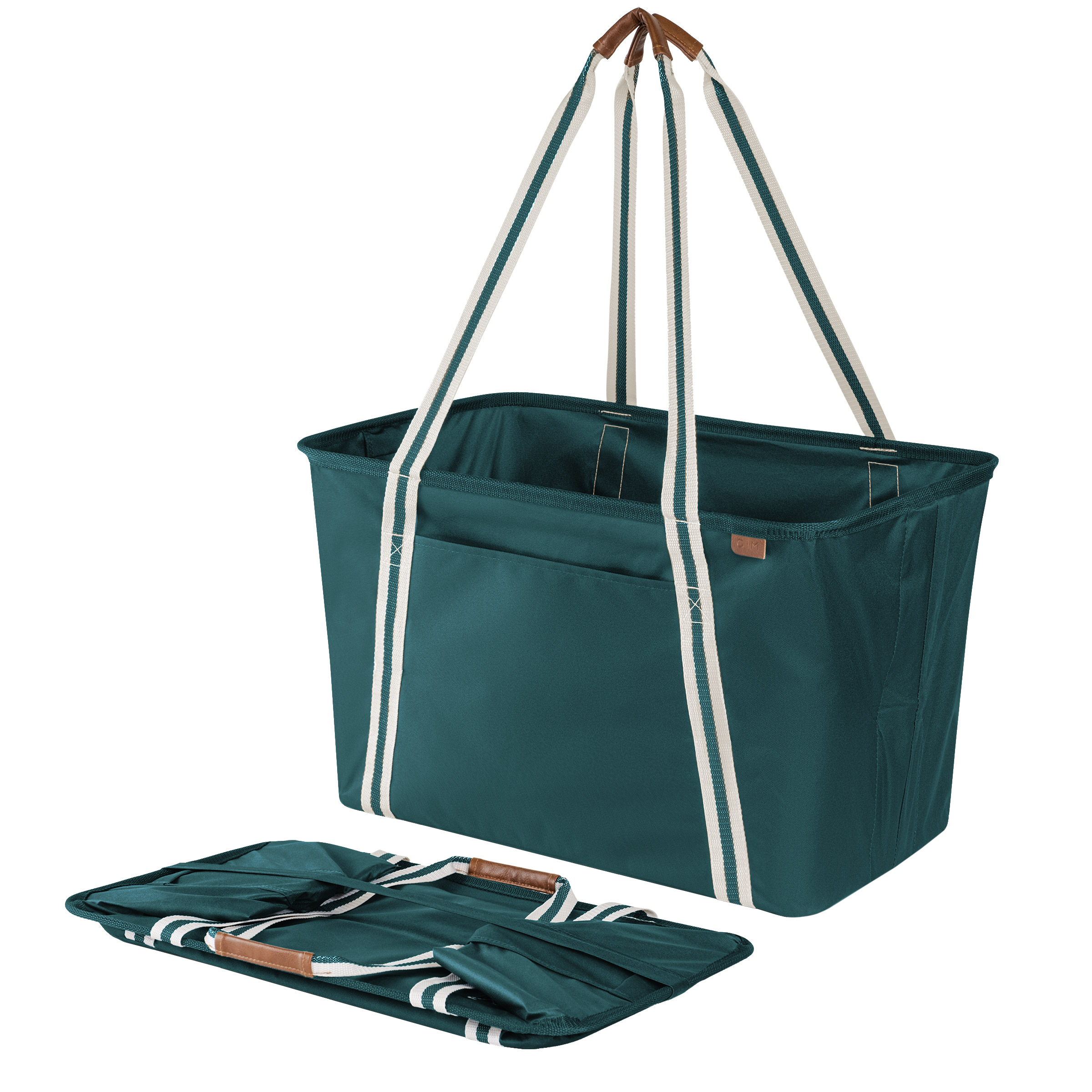 CleverMade Collapsible CarryAll Tote  2-pack