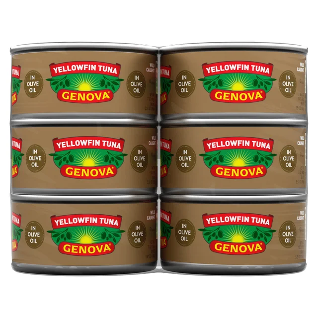 Genova, Yellowfin Tuna, 7 oz, 6-Count