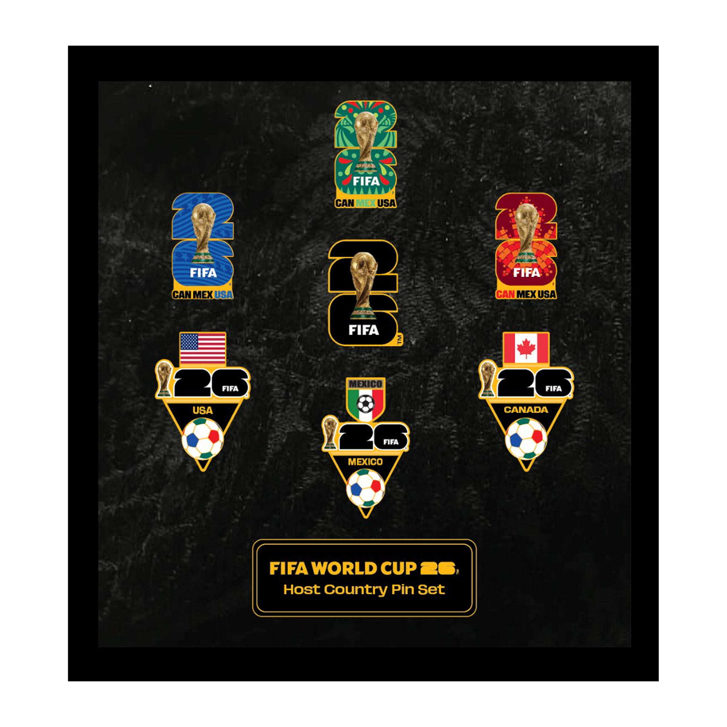 FIFA World Cup 7 Piece Pin Set | Costco