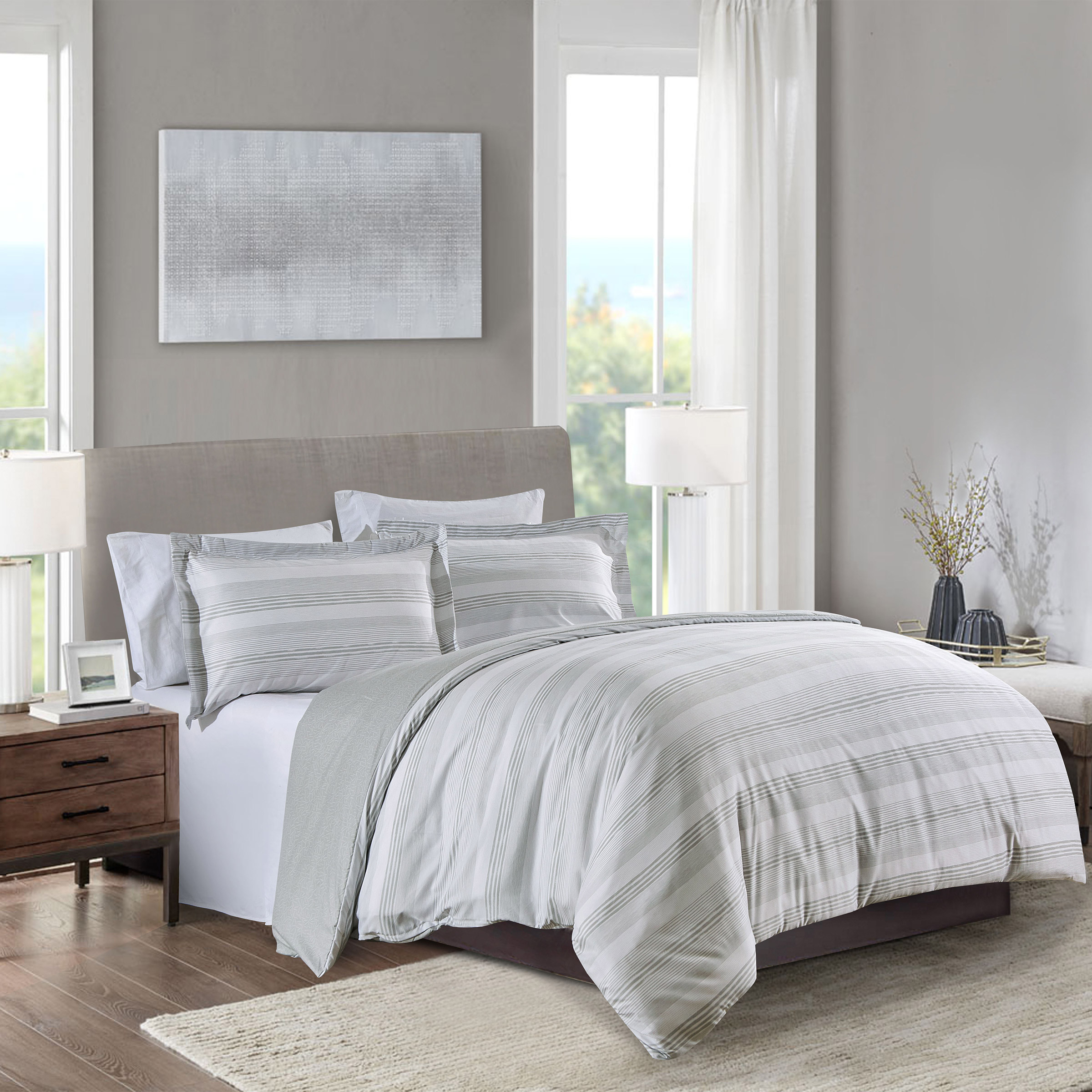 North Home Studio 3-piece Duvet Cover Set