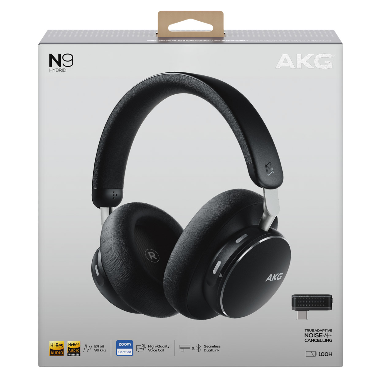 極美品 AKG アーカーゲー  N9 Hybrid ブラック AKG N9 Hybrid - Wireless Over-Ear Noise Cancelling Headphones | Costco
