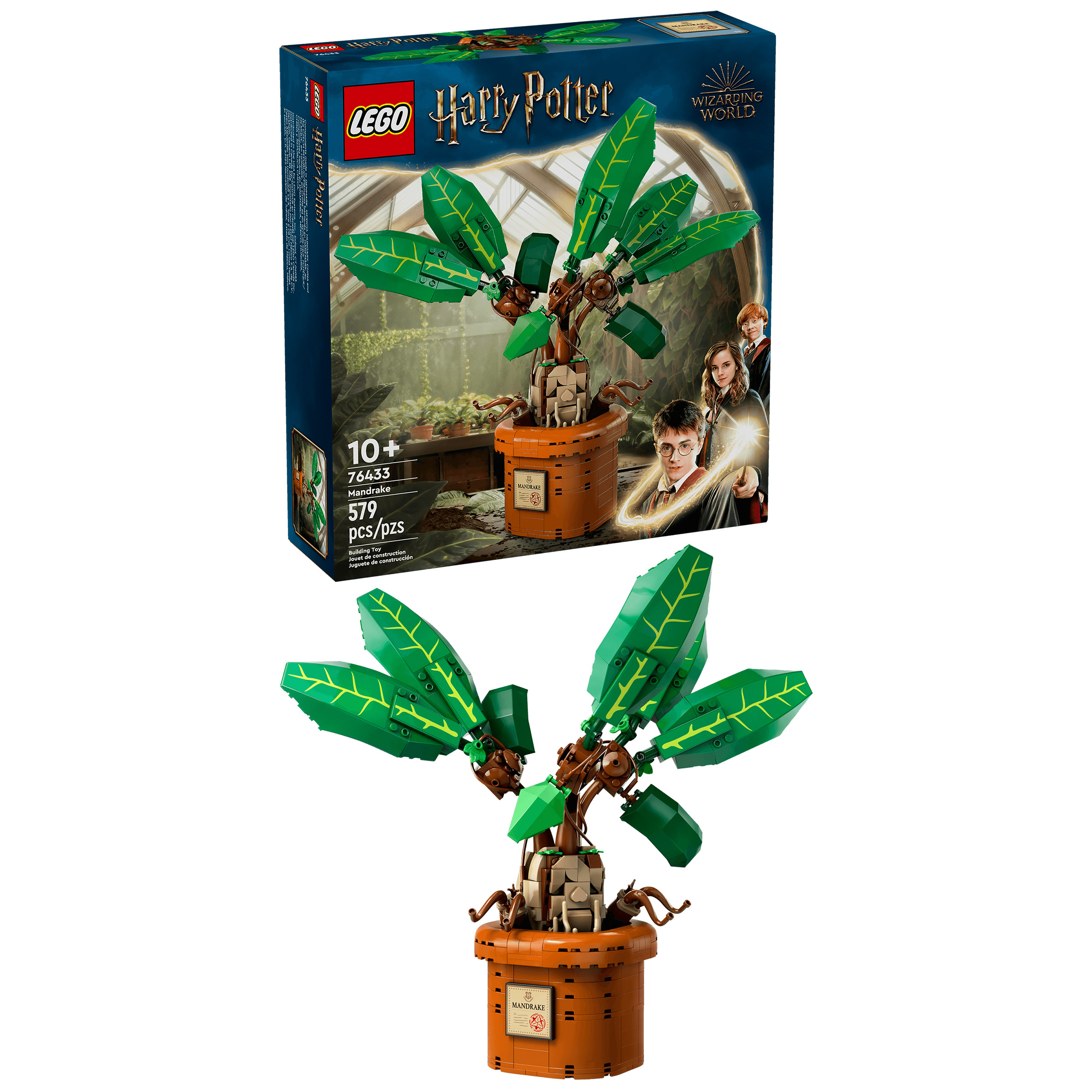 LEGO Harry Potter Mandrake Magical Plant 76433