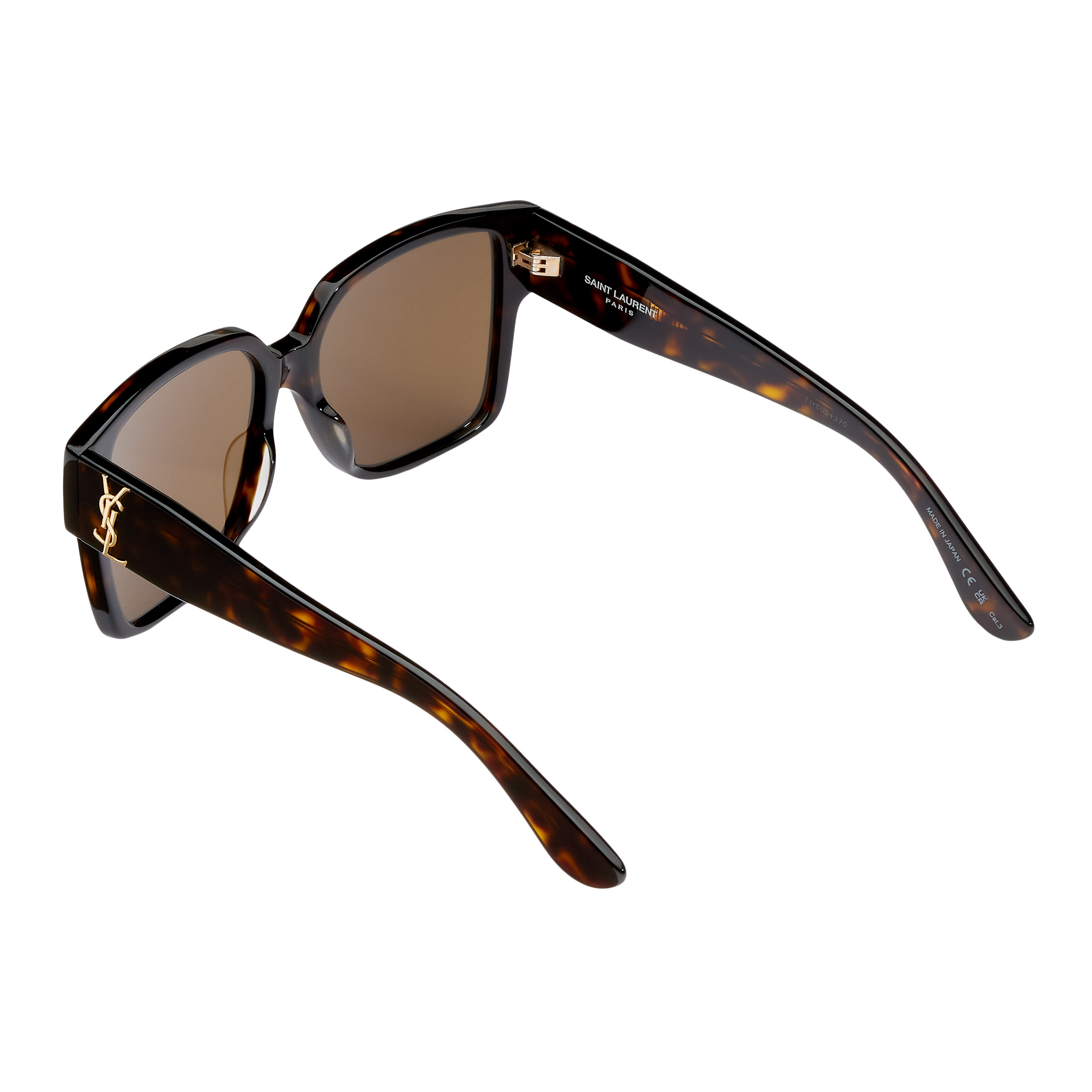 Saint Laurent SLM9N Havana Brown Sunglasses | Costco
