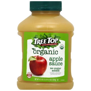 Tree Top Organic Applesauce, 47.3 oz, 4-count