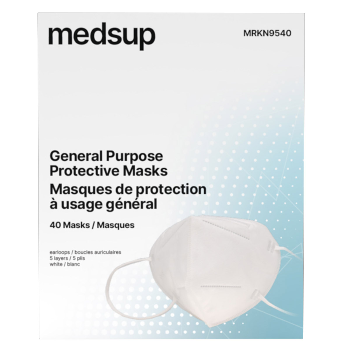 Medsup General Purpose Protective KN95 Masks 40 Masks