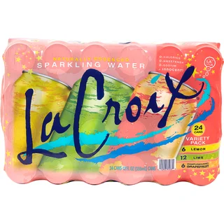 LaCroix Sparkling Water, Variety Pack, 12 fl oz, 24-count
