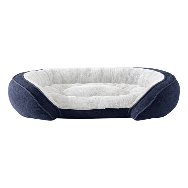 KIRKLAND SIGNATURE SLOPED CUDDLER PET BED