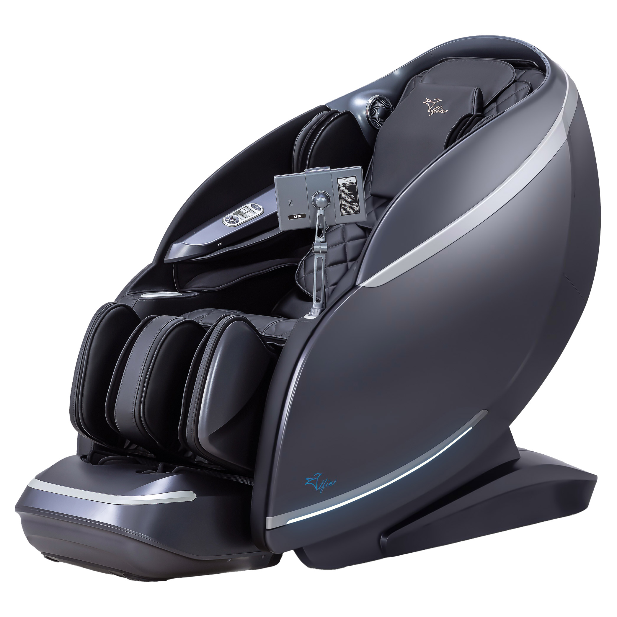 Alfine AI A688 Duo 4D and 3D Massage Chair with Table Remote