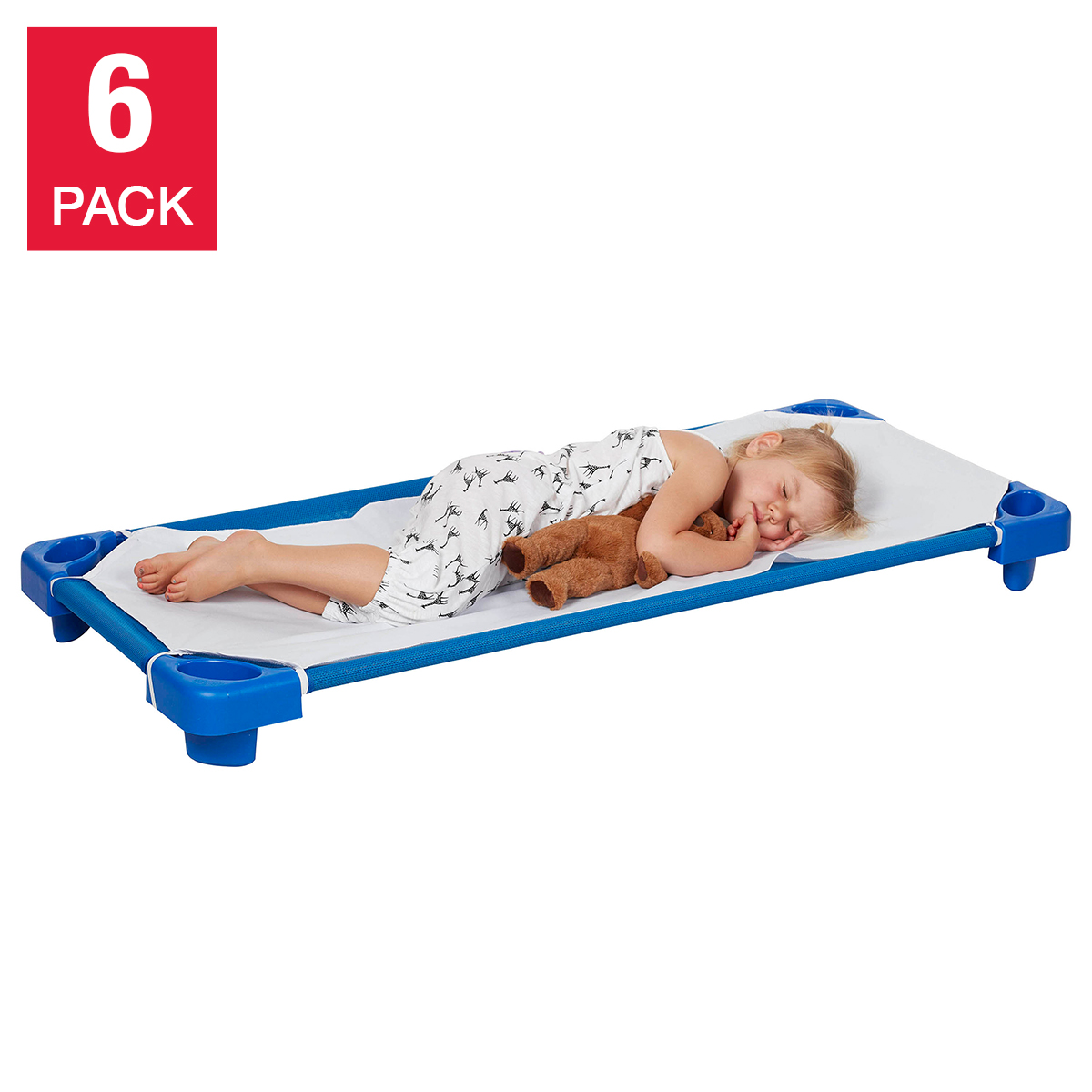 Baby Crib Kotek KOTEK Stackable Sleeping Daycare Cots For Kids
