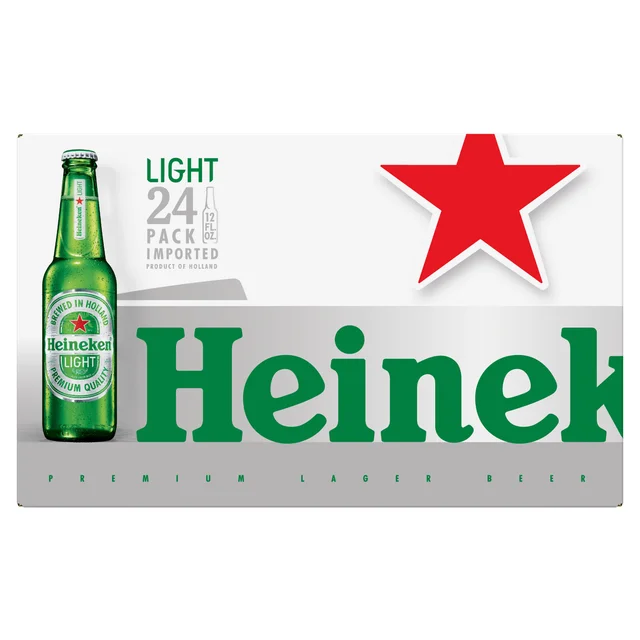 Heineken Light, 12 fl oz, 24-count