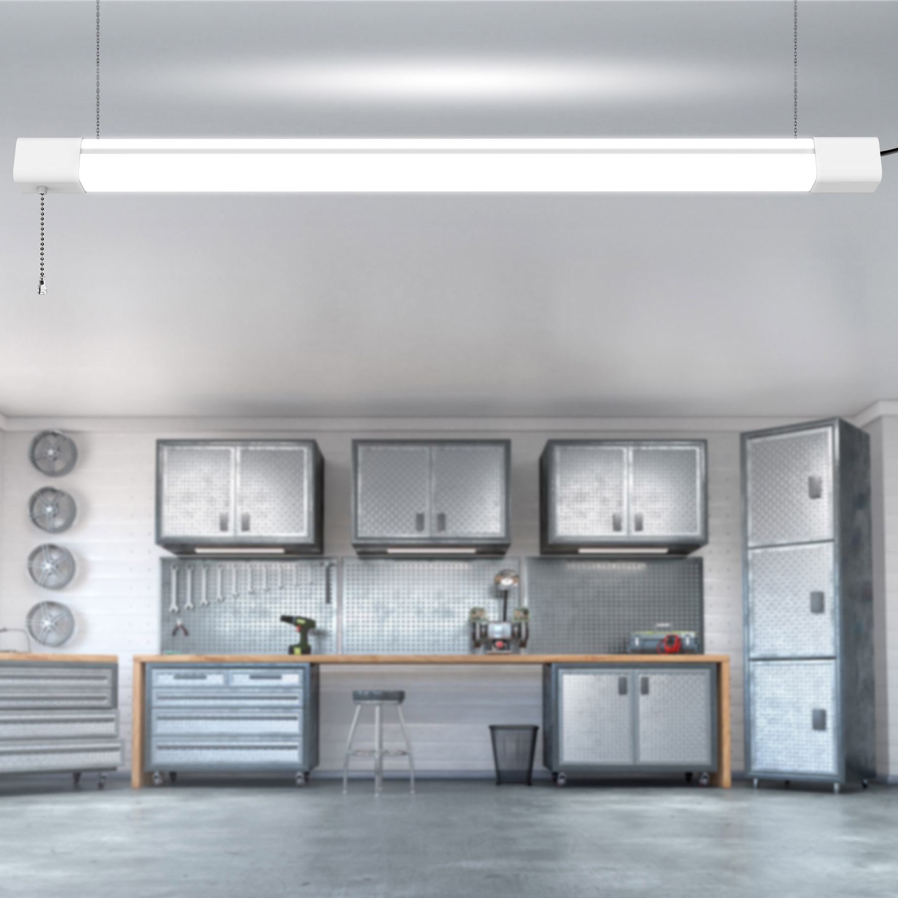 KODA 6000 LM Modern Directional Shop Light with Motion Sensor