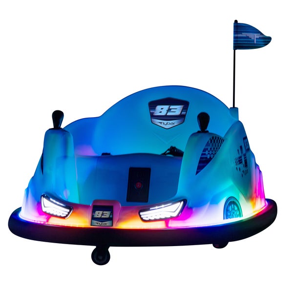 Flybar 12V Ride-on GLOW Bumper Car | Costco Flybar 12V Ride-on GLOW Bumper Car | Costco