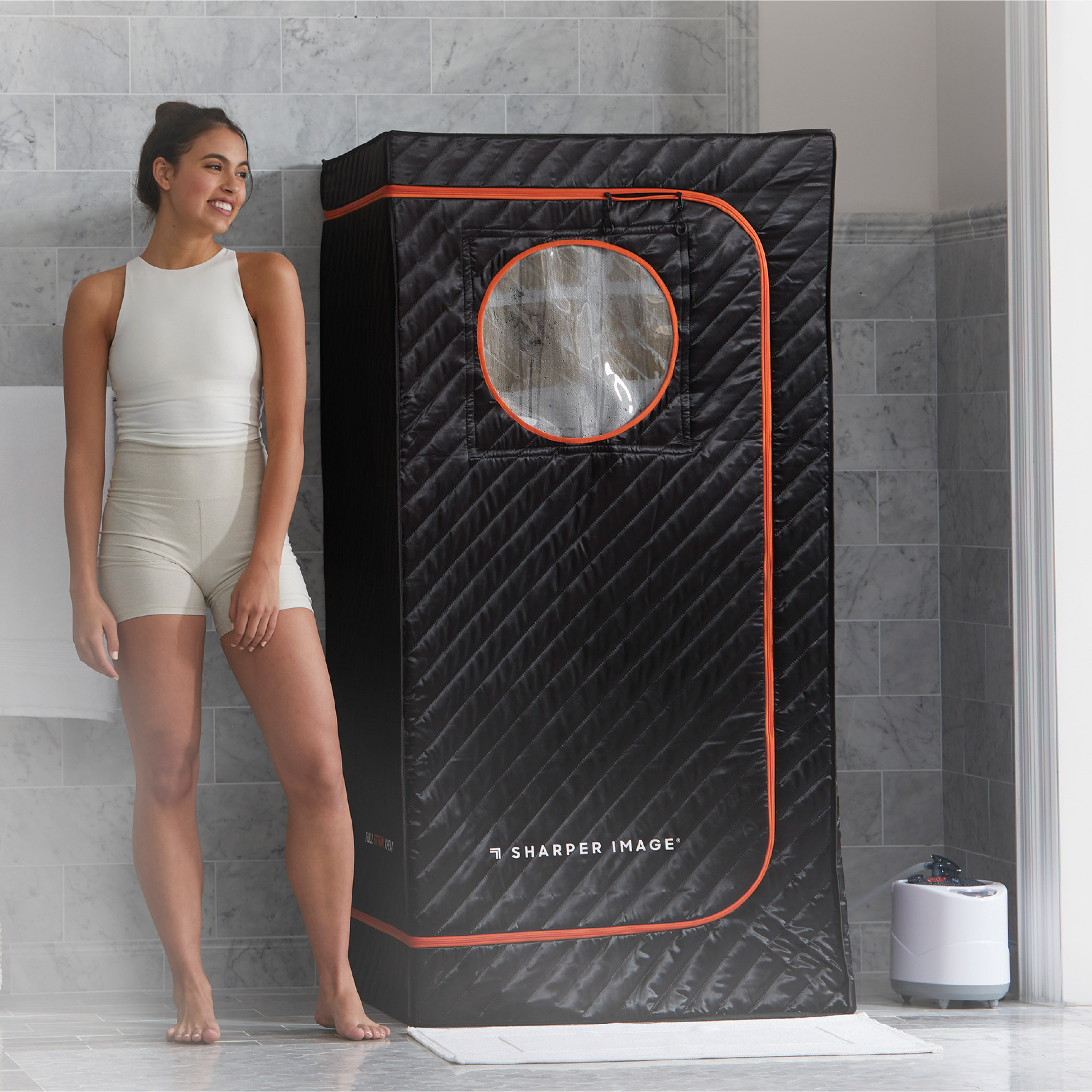 Sharper Image Steamer Sauna Portable Spa