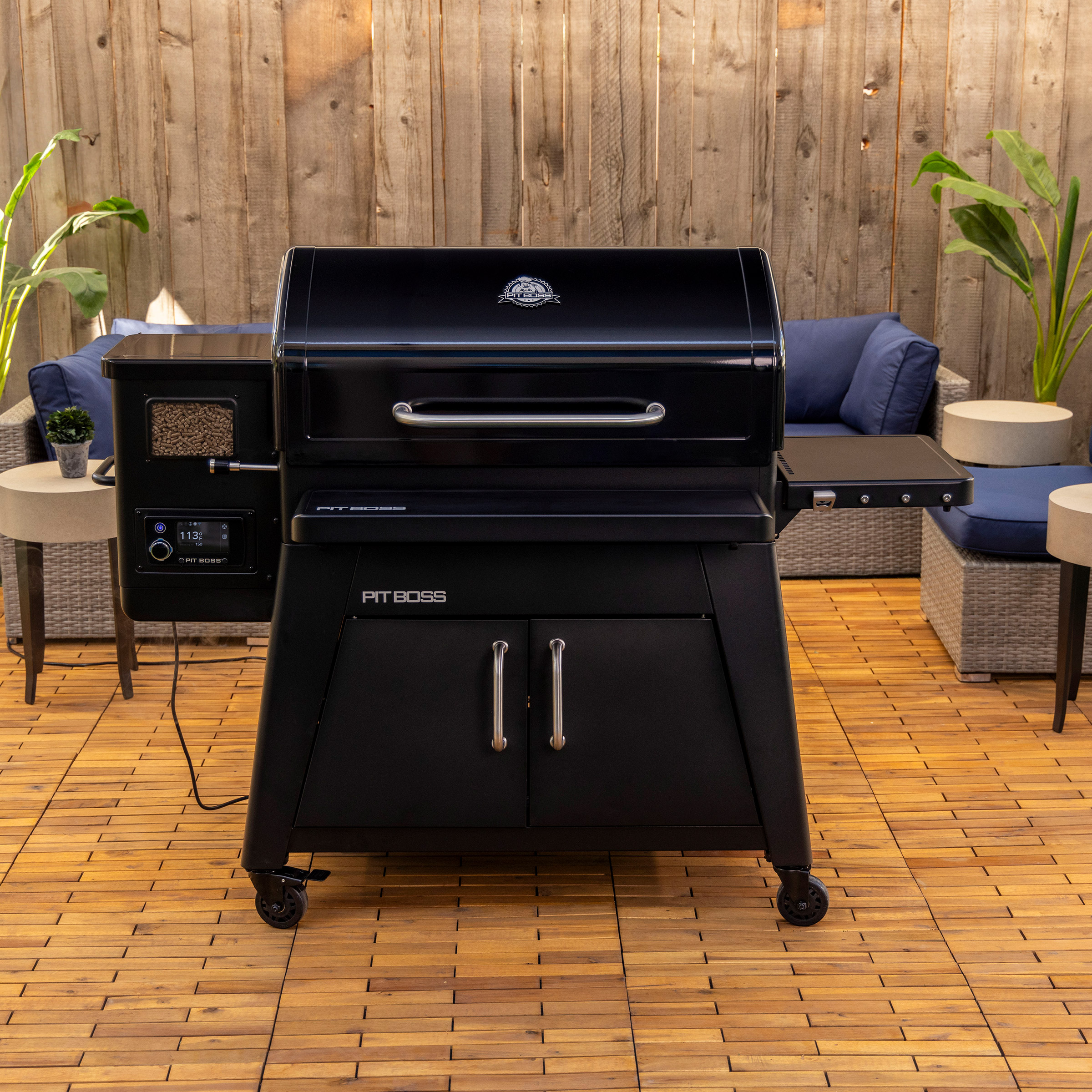 Pit Boss 1600 Heritage Pellet Grill with Cover