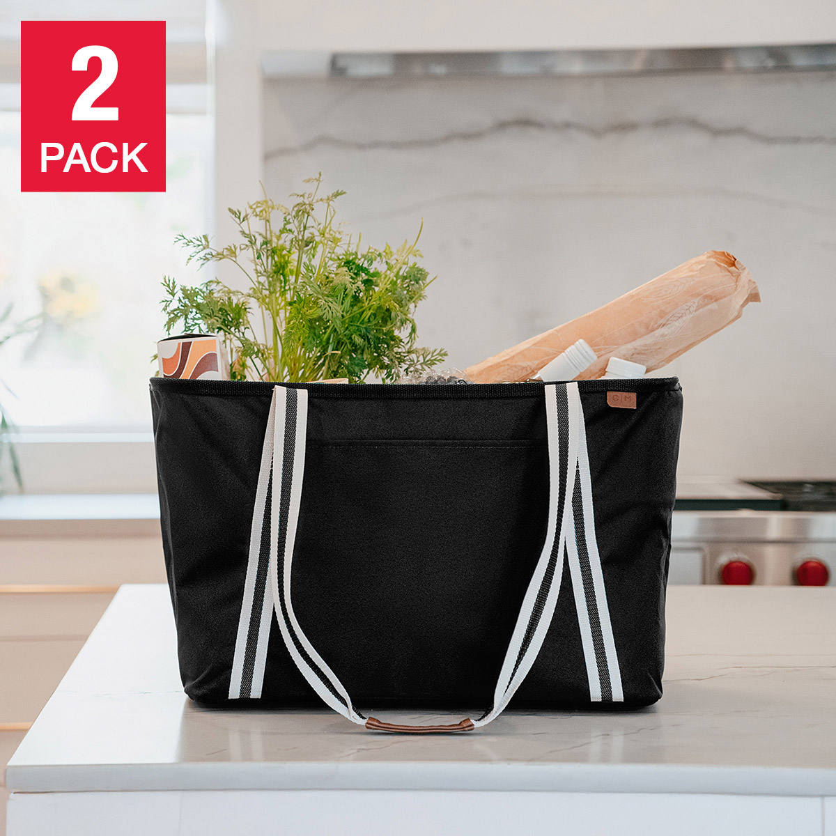 Clevermade Carry All Tote, 2-pack
