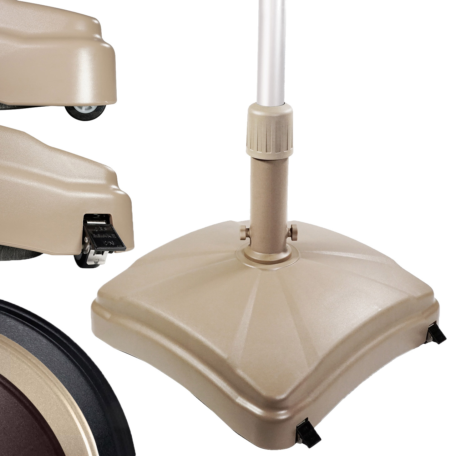 ShadeMobile Rolling Umbrella Base