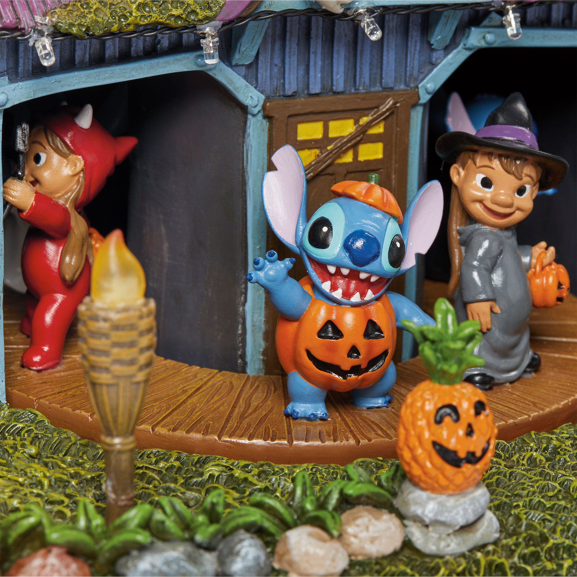 Disney Animated Stitch Halloween House with Lights And Music | Costco