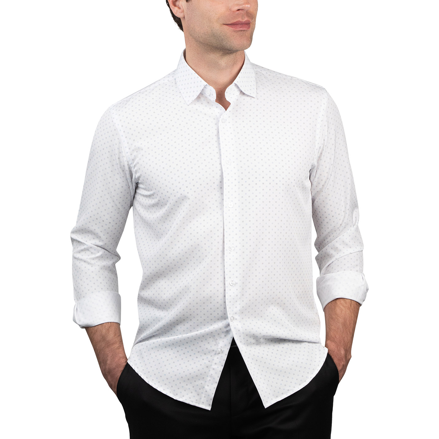 Nautica Men's Slim Dress Shirt