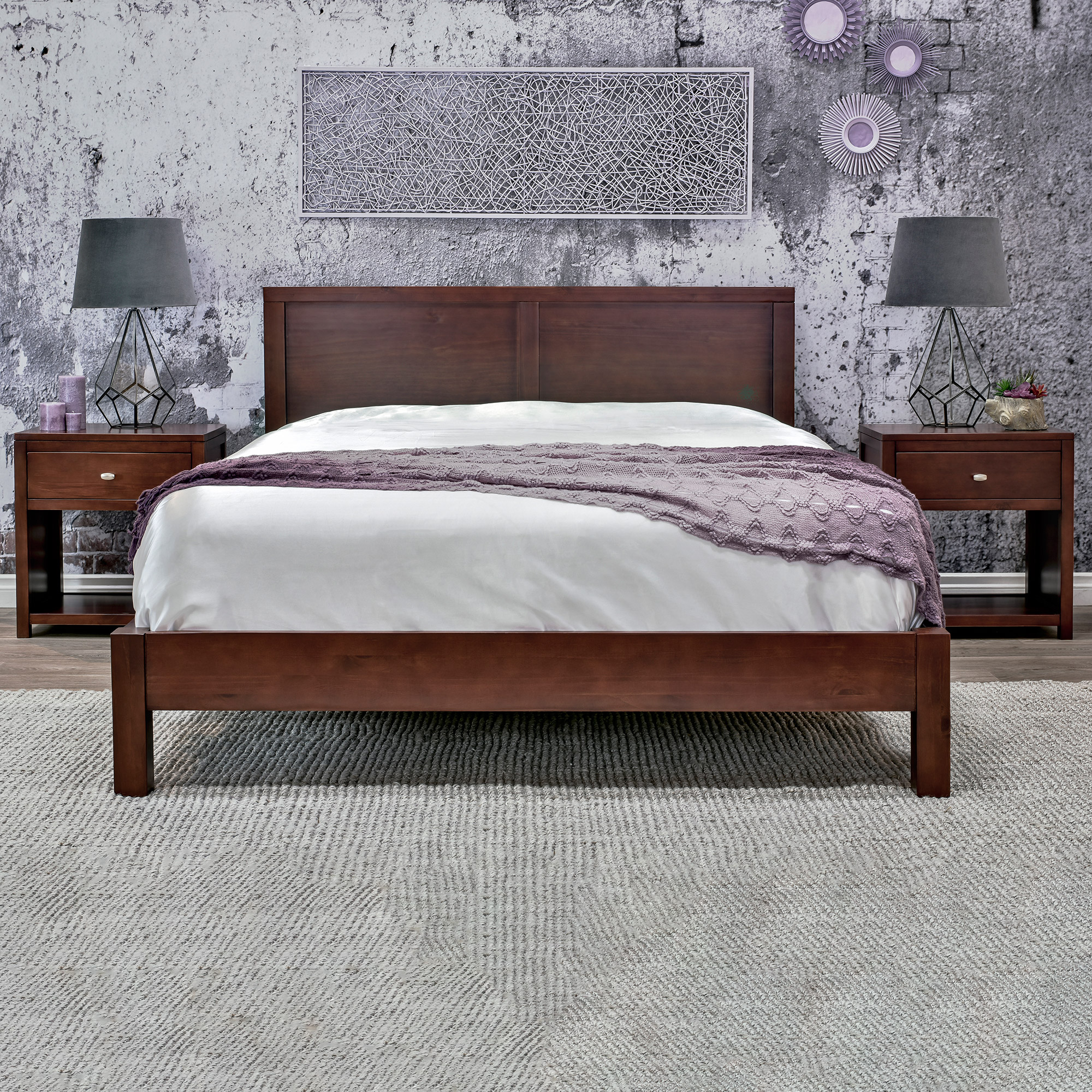 Pacifica Modern 4-piece Queen Bedroom Set