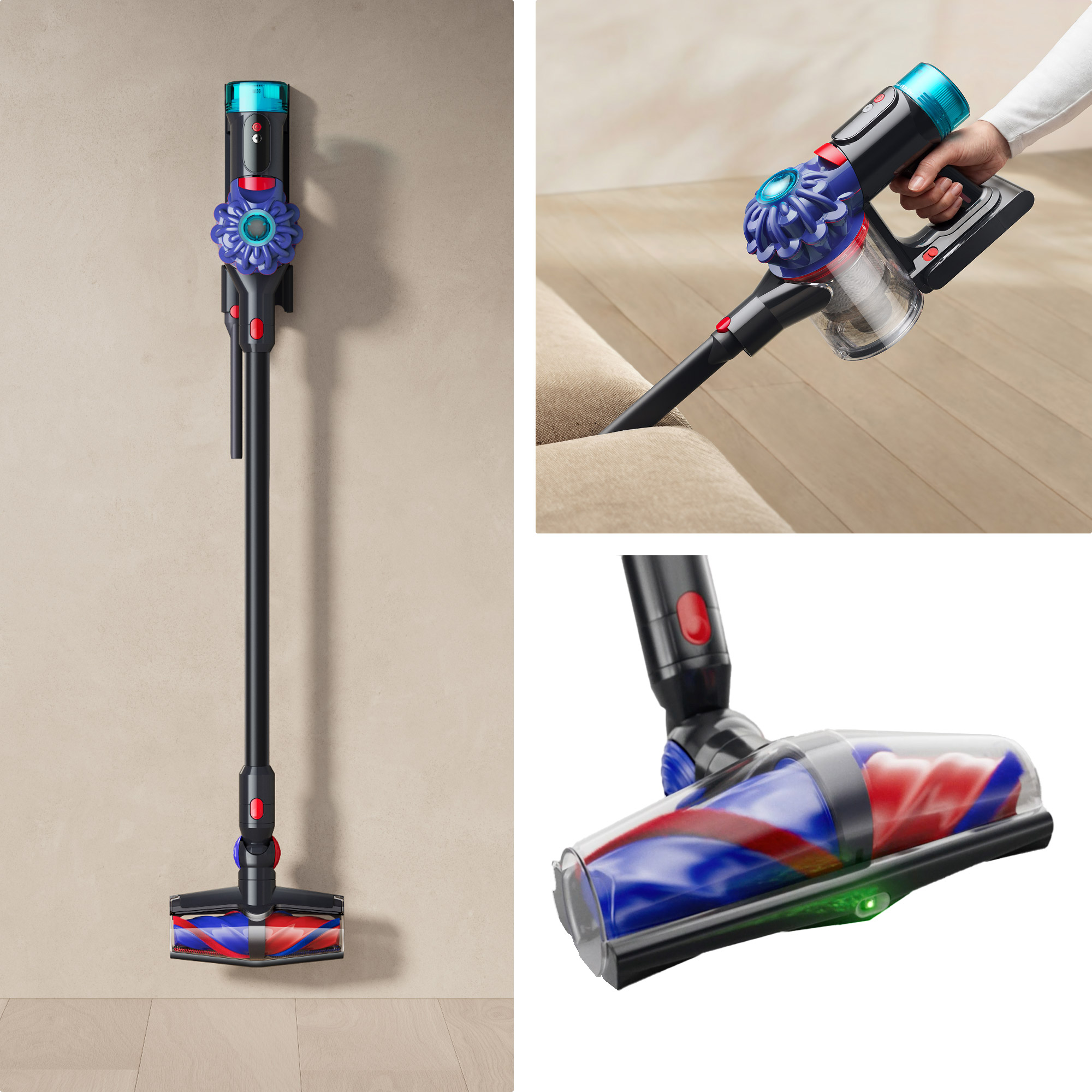 Dyson V10 Konical Cordless Stick Vacuum with Car Cleaning Kit | Costco