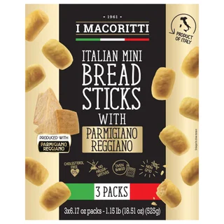 I MACORITTI ITALIAN MINI BREAD STICKS 3PK 18.51 OUNCES