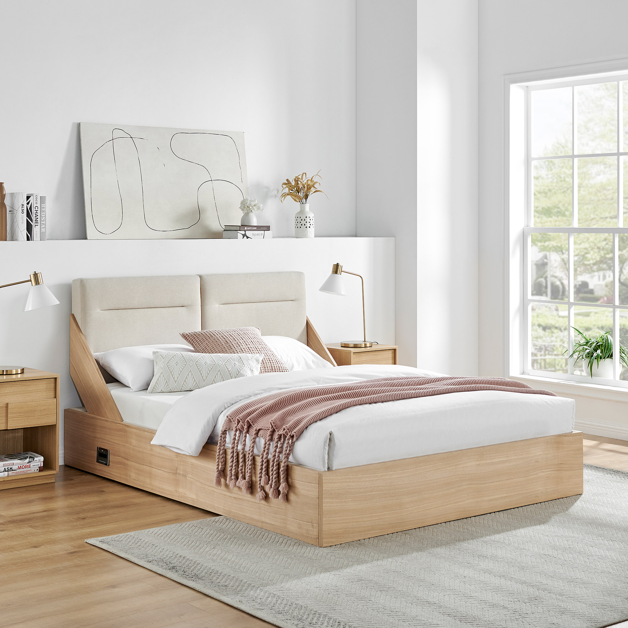 Koble Reclina Lift Up Storage Smart Bed