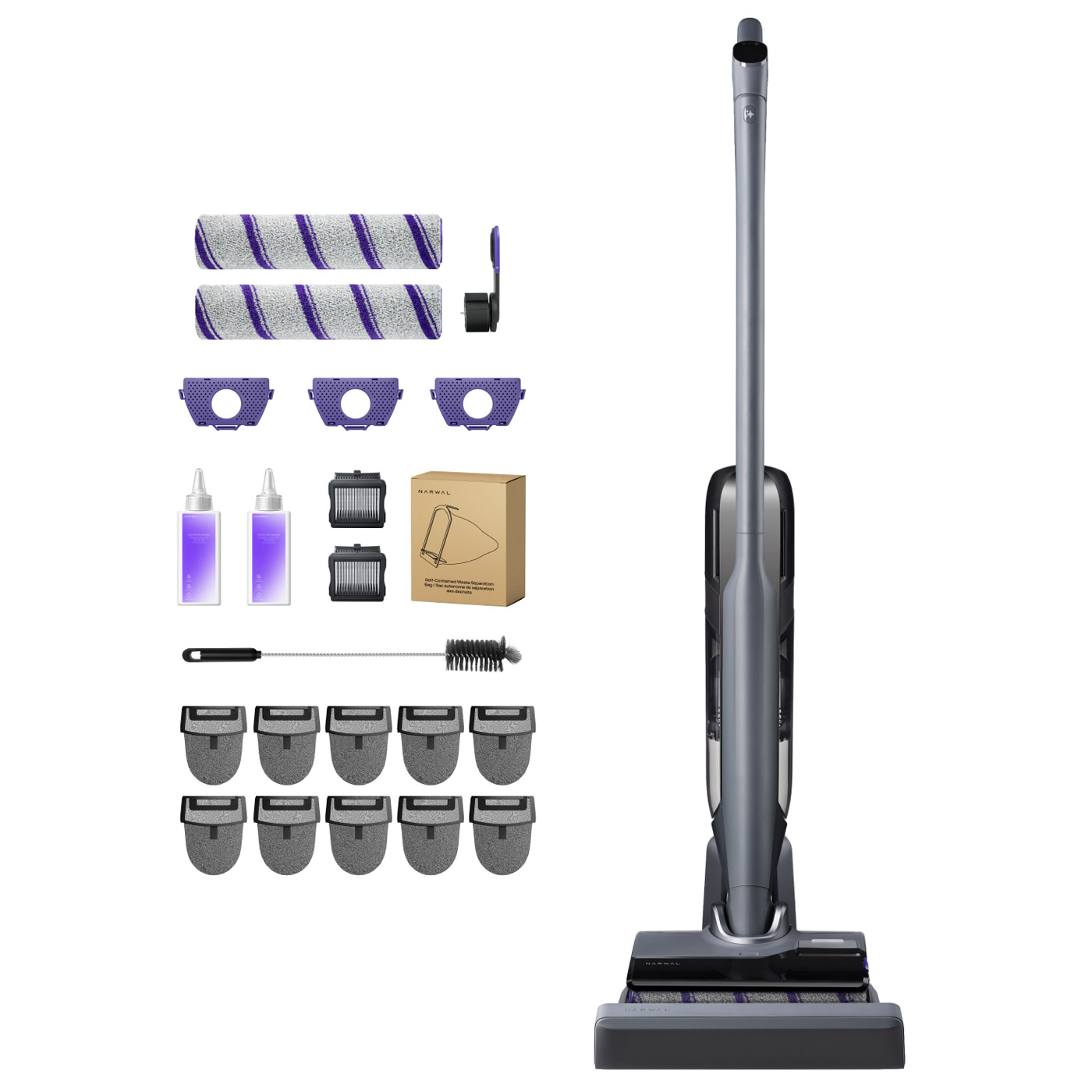 Narwal S30 Pro Wet Dry Vacuum with Accessory Pack Bundle
