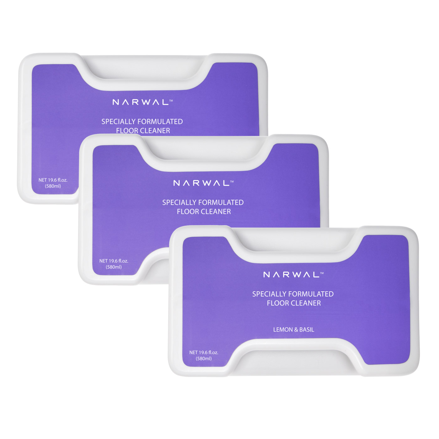 Narwal Formulated Floor Cleaner for Model Freo Z Ultra, 3-pack